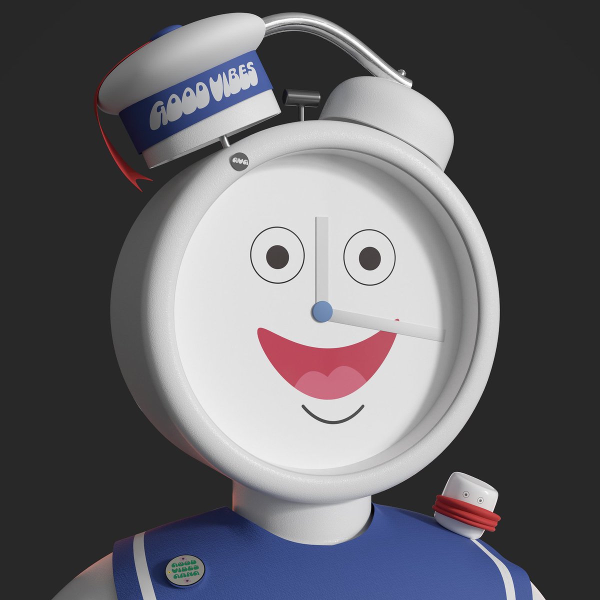 clockfacesNFT's tweet photo. ⏰Good Vibes Gang⏰

Considered the "bad boy" of the GVG (Good Vibes Gang) - Vibey once saved a baby bird from falling to its death but then proceeded to eat it later that same day. 

Out Feb 13th. 0.15eth. https://t.co/5yyeNXYnTV