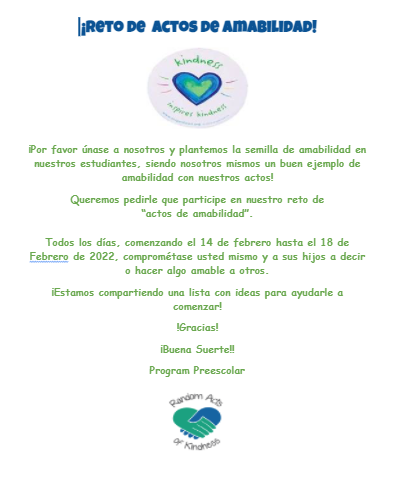 wnyecc's tweet photo. Join ECP in the Kindness Challenge 2/14-2/18/22 https://t.co/oQlTOw116C