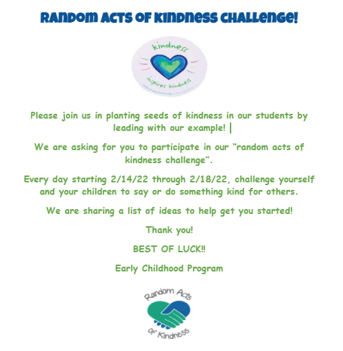 wnyecc's tweet photo. Join ECP in the Kindness Challenge 2/14-2/18/22 https://t.co/oQlTOw116C