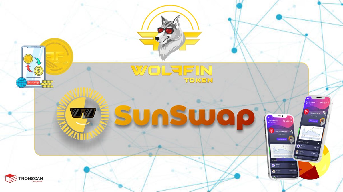 🐺Wolffin Token #WLFF now trading on #SunSwap 🌞

📈Trade: sunswap.com/#/home?tokenAd…

📊liquidity: sunswap.com/#/home?tokenAd…

#DeFi #Swap #trx #Airdrop  #Presale #token #wolffin #cryptocurrency