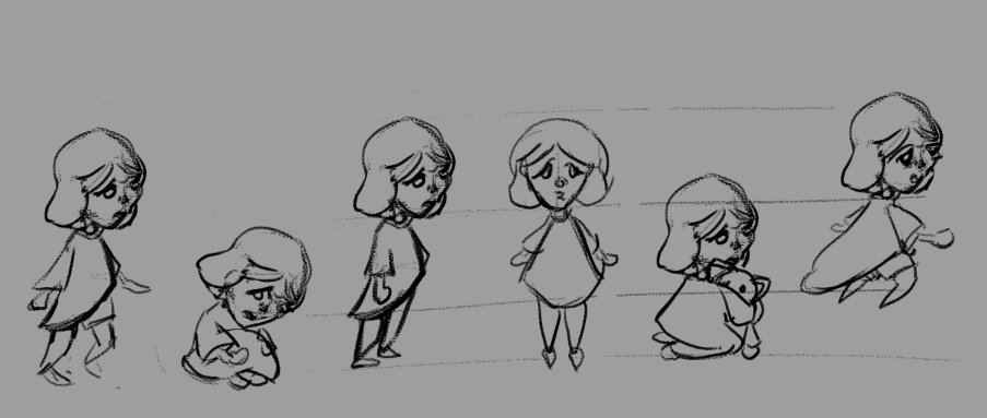 erisBernales's tweet photo. lineup de cómo iban a ser los personajes y dos pruebitas de color https://t.co/01aqwSuogj