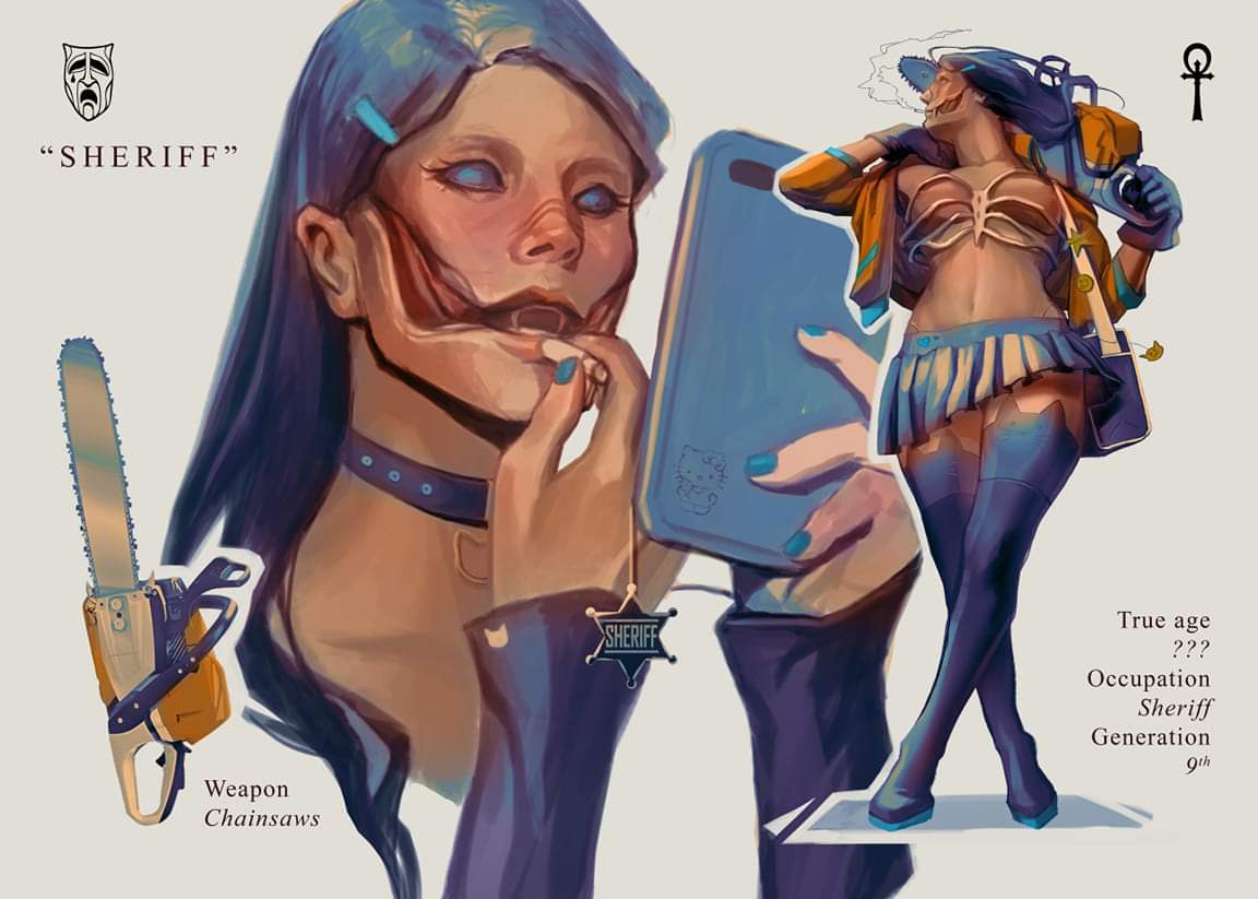 mynonjo's tweet image. 2nd one of my VTM OCs. Her theme song definitely is Tokyo drift 😤

#characterdesign #characterart #digitalartwork #digitalart