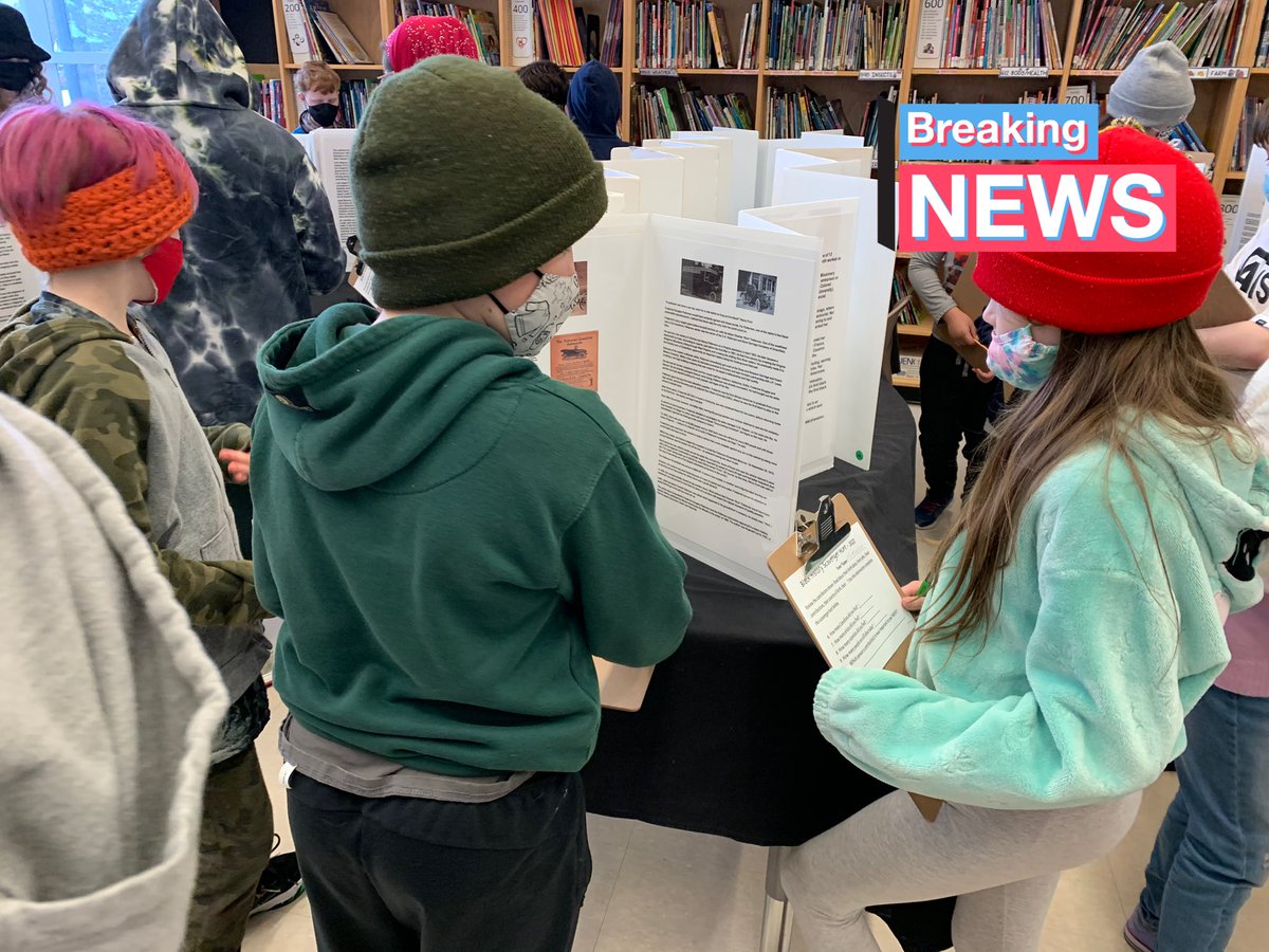 mspindar's tweet photo. Look what #HappensInTheHub when an amazing admin team - @SWS_PS @tinathom20 - and TL - @mrs_mclennanSWS - work to bring #TheGlobalIconsExhibit from @CanadianCmim to #SWSCampX
A scavenger hunt for Rm206 to learn about some contributions of many #BIPOC people. #BlackHistoryMonth https://t.co/3Ttc5DBl4j