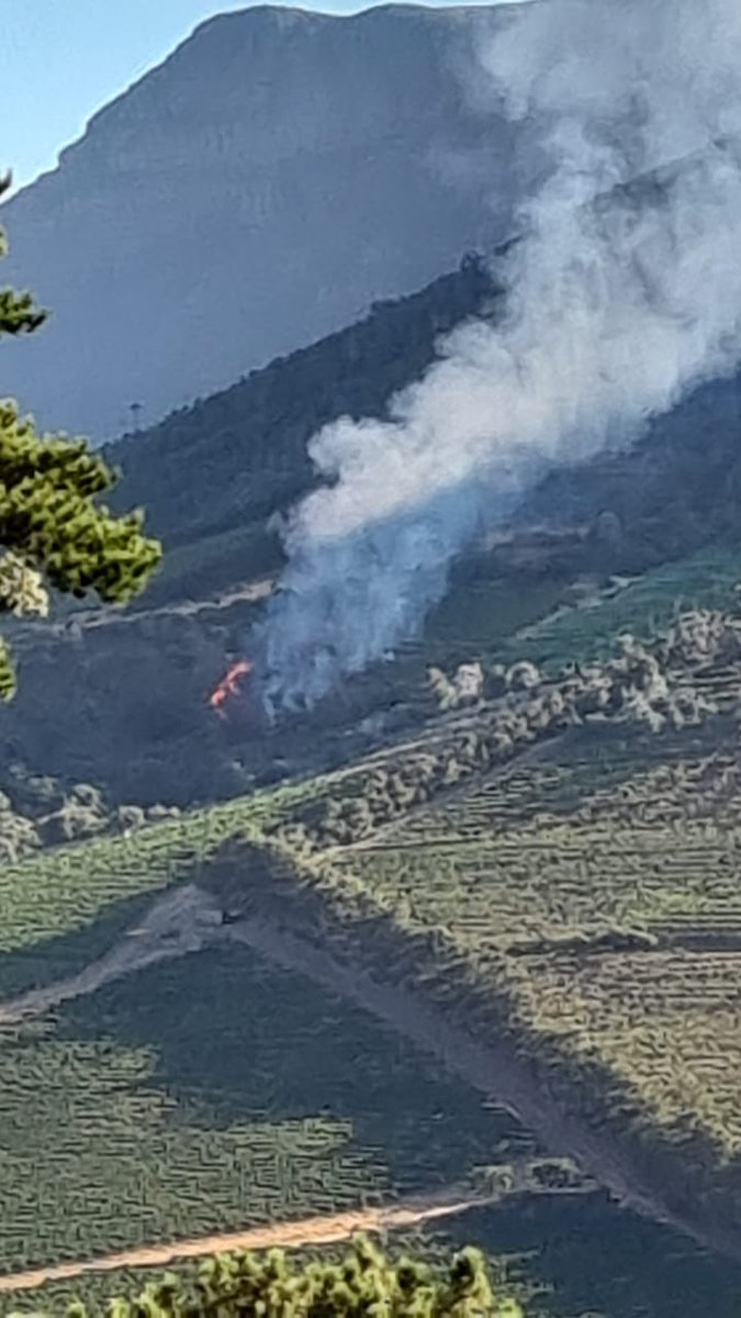#NEWSTART 🔥 Eagles Nest - Constantia 🔥

<a href="/TableMountainNP/">SANParks TMNP</a>’s <a href="/NCCEnviron/">NCC Environmental Services</a> crews are responding to a fire at <a href="/eaglesnestwines/">Eagles' Nest Wines</a> - Constantia. <a href="/cptfrs/">CPT's Fire & Rescue</a> are also responding.

#WeHaveGotYourBack
#FireIsEveryonesFight