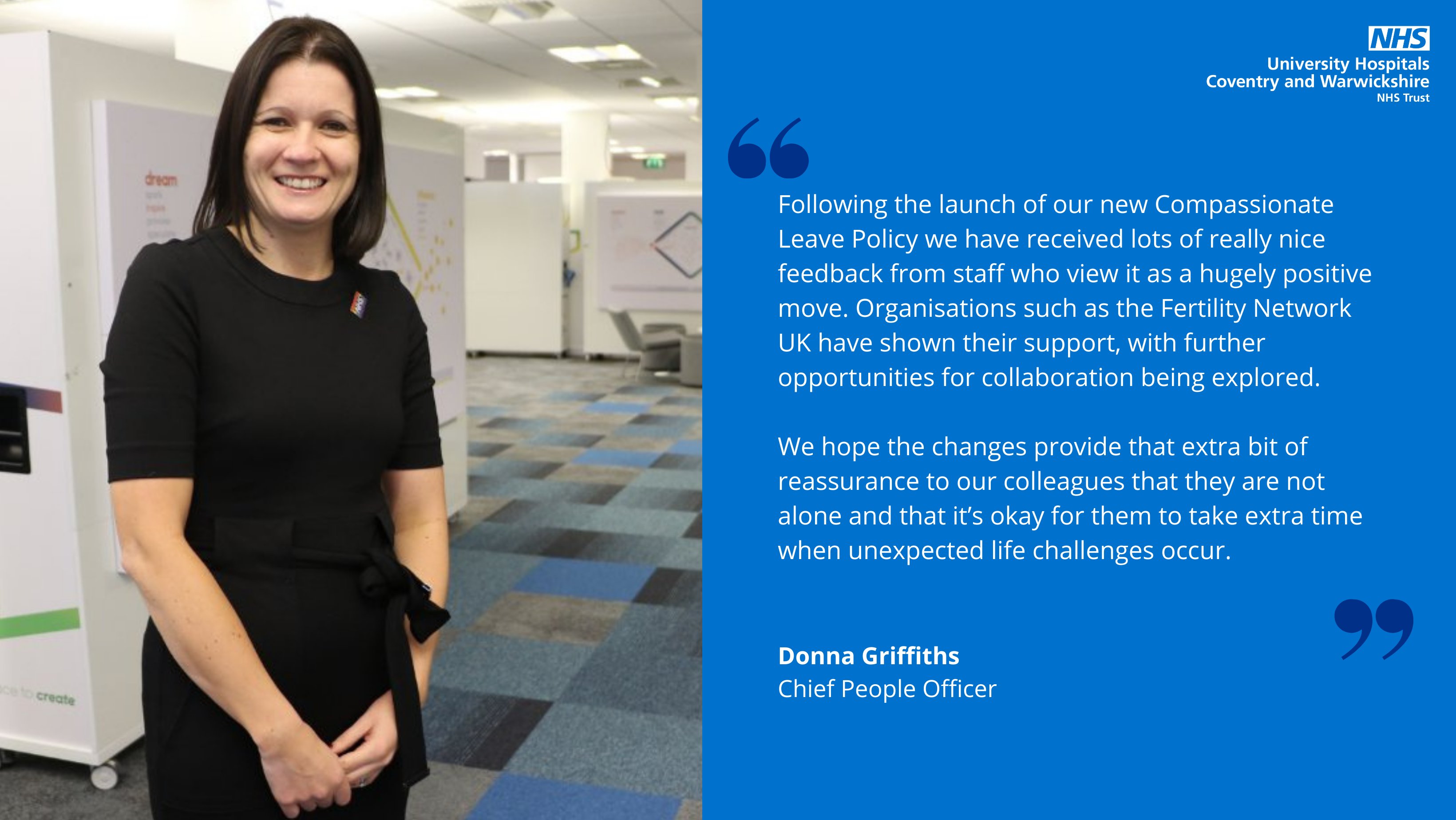 UHCW NHS Trust on Twitter "Our Compassionate Leave Policy offers enhanced leave for staff who