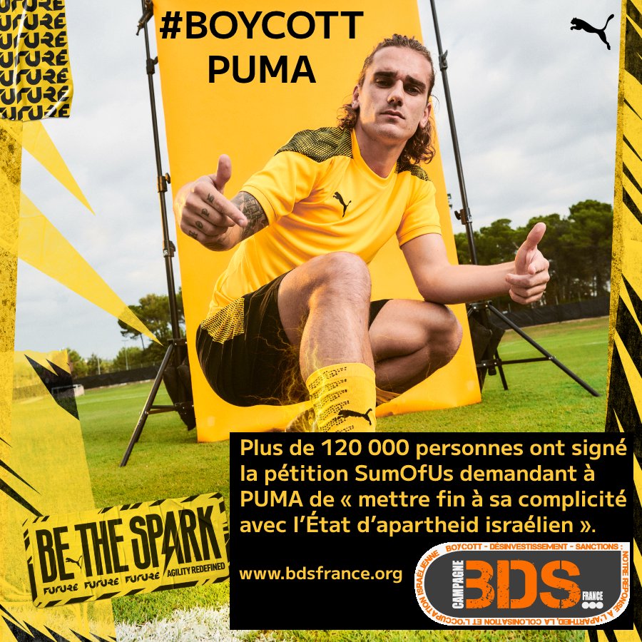 Aidons PUMA à trouver son chemin du bon côté de l’histoire ! Rejoignez les groupes du monde entier qui demandent à PUMA de renoncer à l’IFA. #BoycottPuma    #PUMAFAM    <a href="/PUMA/">PUMA</a>  <a href="/pumafootball/">PUMA Football</a>