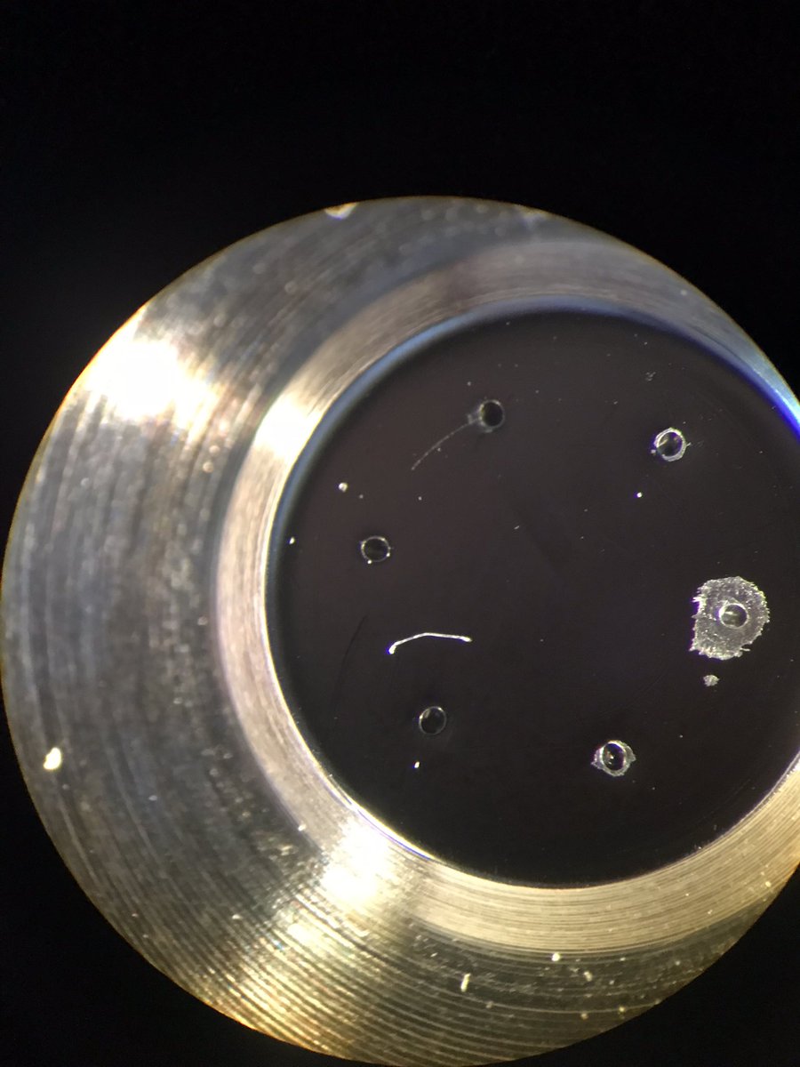 CurtasuV's tweet photo. 8 years of wear and tear on this LC injector valve 🙁 time for some new parts 🤩 #LCMSMS #metabolomics #sciex #labdays https://t.co/W6so9hZGfR