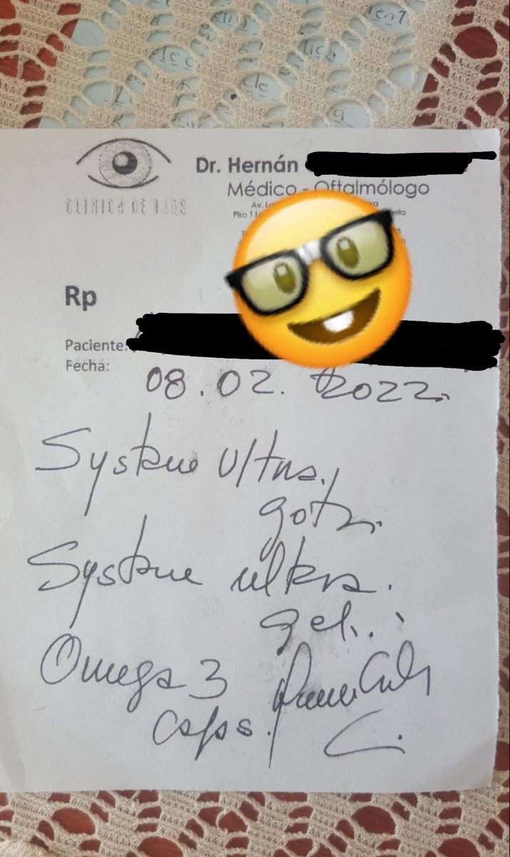CD__deportes's tweet photo. Buenos días. Me da pena hacer esto pero me urge y espero se tomen un tiempo para leerlo. Fui diagnosticada con el síndrome de ojos secos y para curarme estoy necesitando los siguientes medicamentos. Soy de Vzla, trabajo dando clases pero mi sueldo no me alcanza para comprarlas. https://t.co/GaYyXUOeoW