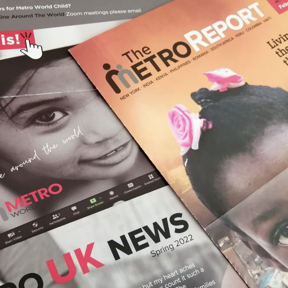 UKCHILD's tweet photo. The latest Metro Report will be out in the next few days - if you would like to be added to our mailing list please email uk@metroworldchild.org  So exciting to read all that God is doing and lots of fuel for your prayers!  Enjoy! https://t.co/M3tVfGzV3L
#MWC2022  #MetroReport https://t.co/7IgLGKxN4T