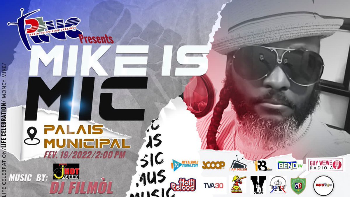 SteveKeedRIF's tweet photo. Yon Omaj merité a Yon Lejann ki travèse!
MIKE is MIC🕊🕊‼️
19 fevriye nan palè minisipal Delma!
Nou tout envite🎯🇭🇹 https://t.co/1uOSmgqjiL