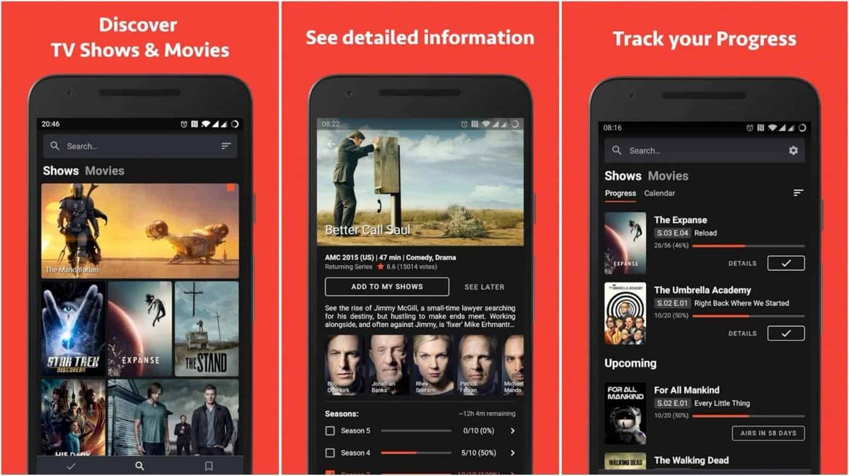 Subscribe to Showly Premium and gain access to great bonus features like: news section, light theme, custom images, quick rate and more!