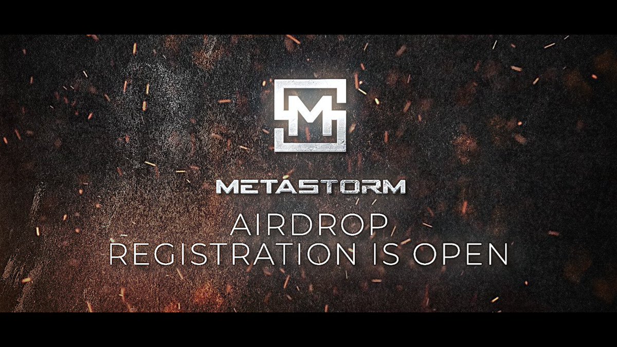 🚀 Airdrop: MetaStorm
💰 Value: 1000 $MEST
👥 Referral: 5000 $MEST
📗 Investors: Sun Ventures, RMS Ventures, Cryptolabs Capital, Gems Ventures, Bitrocket Capital
📅 End Date: 15th February, 2022

Talk with the Telegram Bot
t.me/OfficialMetaSt…

#Airdrop #Crypto #Airdrops