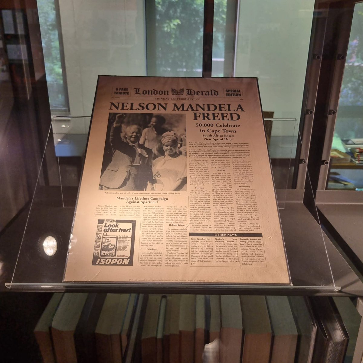 NelsonMandela's tweet photo. We're in high spirits at the NMF today, as we prepare for the much-anticipated launch of the Archive of the Centre of Memory (ACoM) to mark the 32nd anniversary of Madiba's release.
You can watch the #ACoMlaunch here: https://t.co/gFCYm2hZKm https://t.co/QAtrQx2nzh