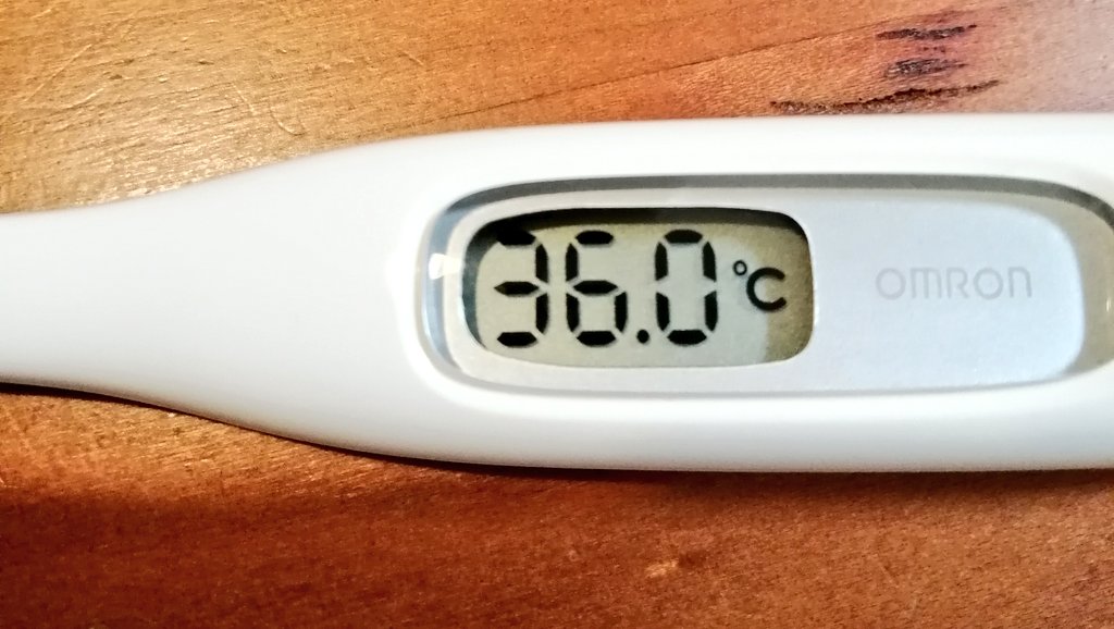 Travelitwell's tweet photo. ほほう、36℃台は最近は見なくなりました。いつもの体温は、ここ数年34℃〜35℃前半になってしまったから…。#3rdjab #3回目接種 https://t.co/r3UP5PZ9x9