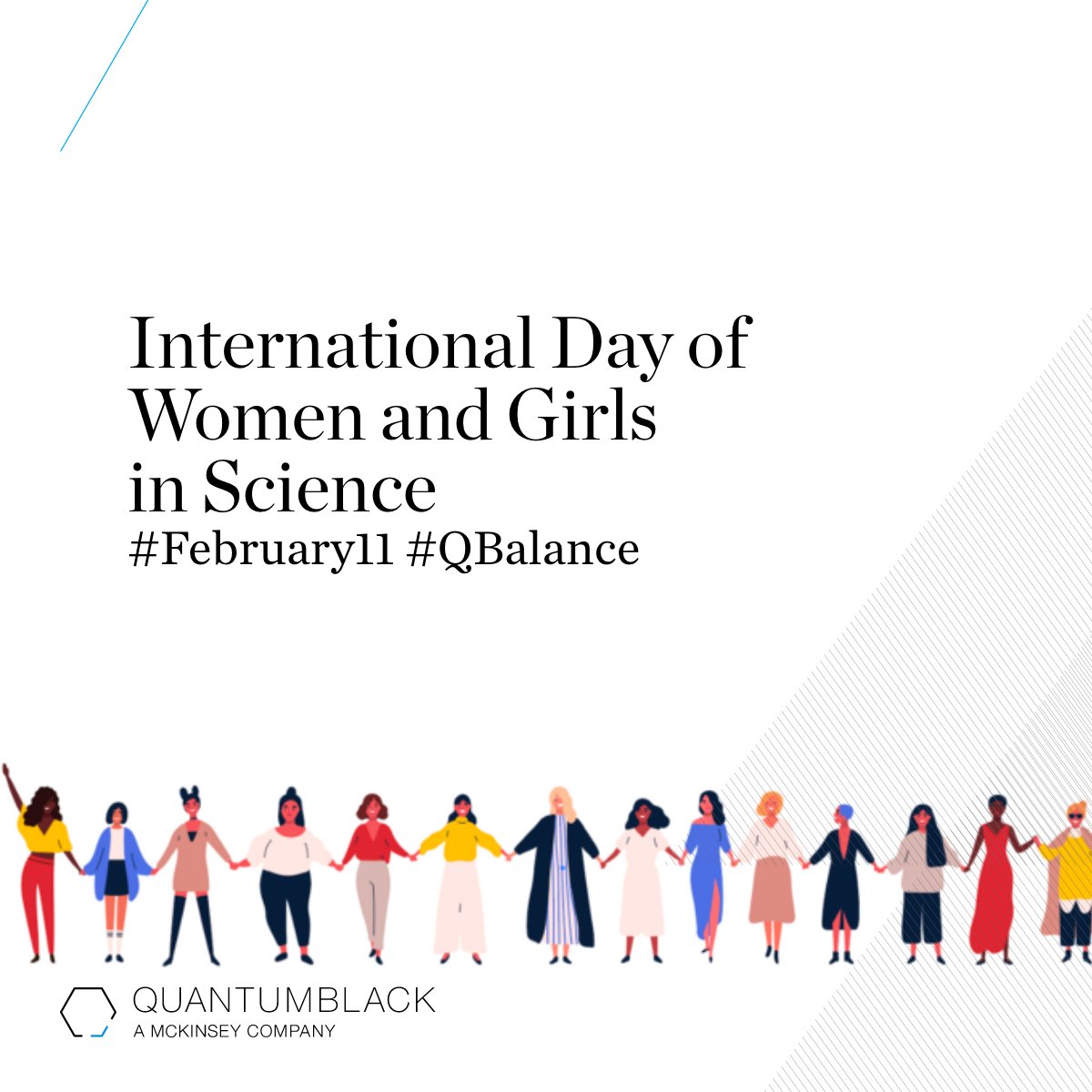 quantumblack's tweet photo. In fields like #ArtificialIntelligence, only one in five professionals is a woman🕵️♀️ (22%). How can we get more balance? To mark #February11, meet some of our #McKWomeninSTEM
#QBalance #DataScientist #DataEngineering #Talent #McKCareers #Leadership https://t.co/TpP4BRnVQD