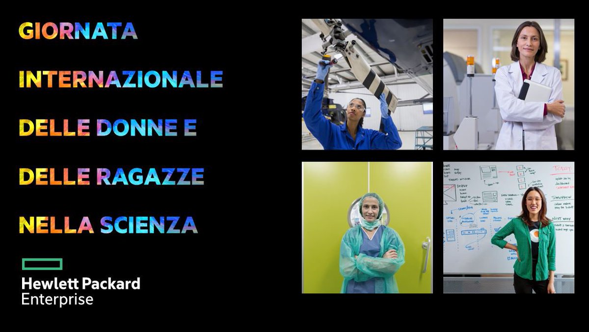 claudio_bassoli's tweet image. #11febbraio @HPE_IT celebriamo #WomeninScienceDay perché per noi l’inclusione e la diversità sono parte del nostro DNA. Per questo la già stretta collaborazione con Università e scuole sulle materie #STEM saranno sempre più forti. #weareHPE #WomenInScience
