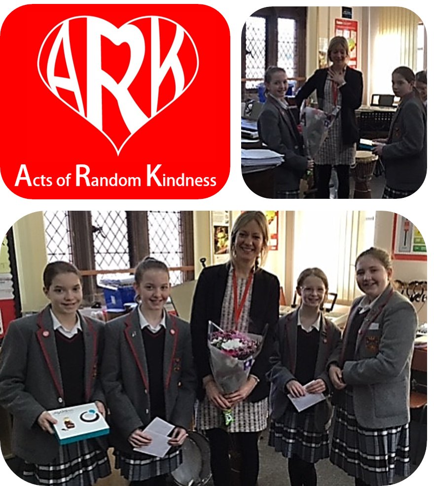 Highclare_ICT's tweet photo. In our first ARK meeting, the students wanted to honour Miss Cassells for everything she does and for taking them to see the CBSO at the Symphony Hall this week. We decided to surprise her in her lesson this morning! Thank you Miss Cassells!!! #bekindalways #welovemusic https://t.co/FwyyS8qsmC