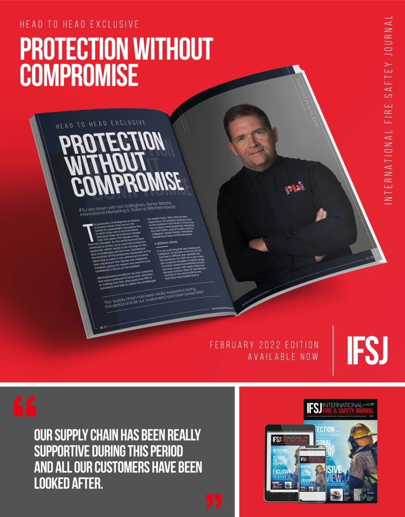 Great opportunity to speak to IFSJ <a href="/IFSJournal2020/">International Fire and Safety Journal</a> <a href="/UkPbi/">PBI Performance Products, Inc. UK</a> https:/