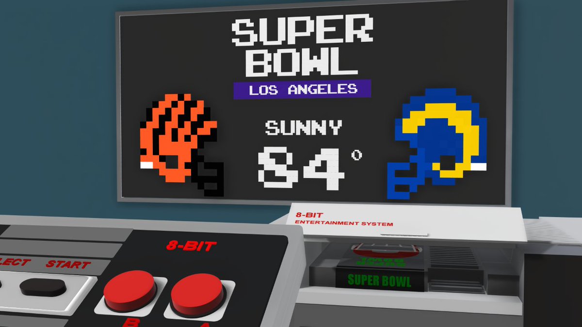 JeffOechslein's tweet photo. When you watch the Super Bowl on WTOV9 Sunday it will be in the 20's outdoors.  It will be 60 degrees warmer outside of SoFi stadium.  Who are you rooting for? https://t.co/pbLQBJC0Sx