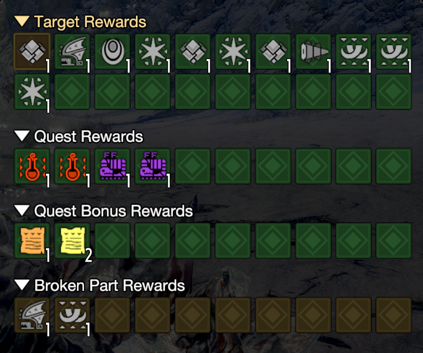 KRRool_'s tweet photo. When you're chasing Daora Horns and all you get are gems😪.
#MHRise #MonsterHunter #DesireSensor https://t.co/UtlJKXL70e