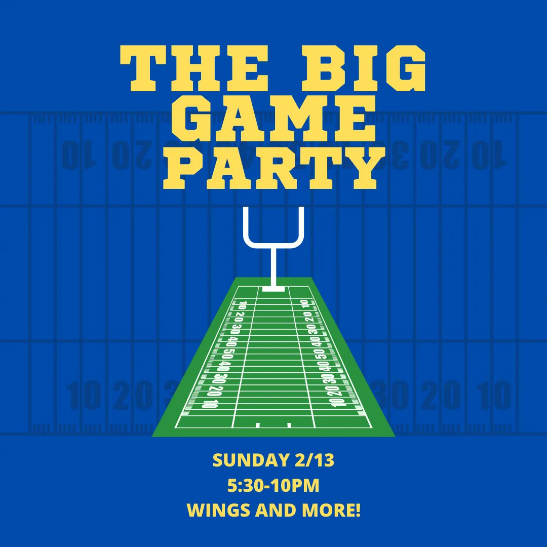 TheUGWooster's tweet photo. Join us for Superbowl LVI. We will have the game playing on all our tv's a some of your favorite game day foods. So come and watch the game with your friends.

COW Card and ID needed for entry. https://t.co/ZAOALeo49E