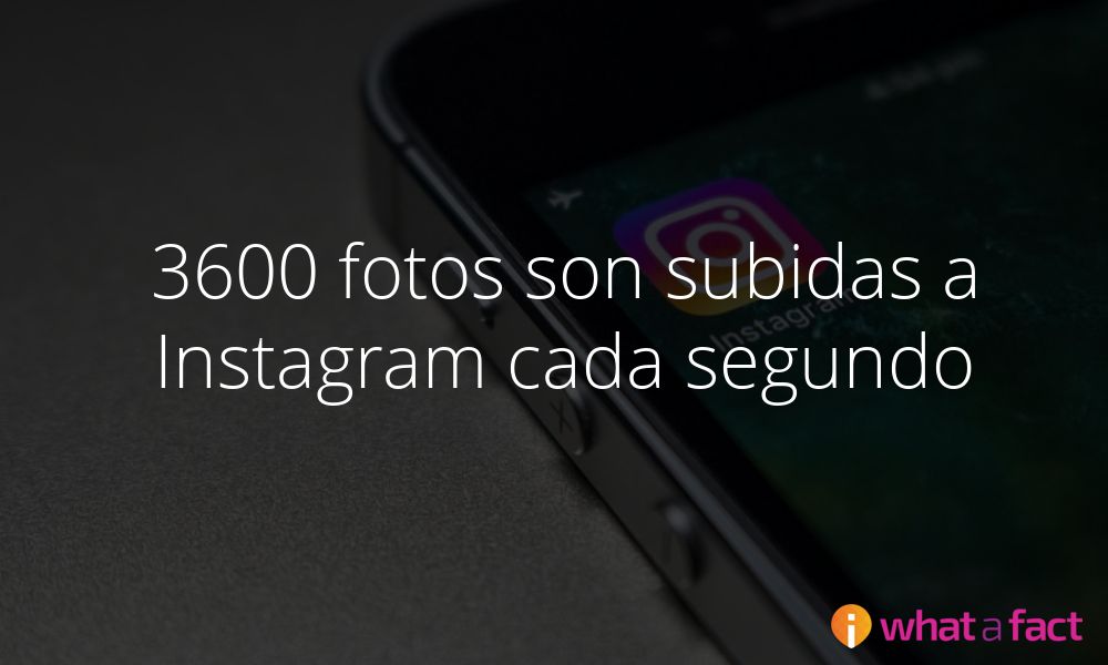Wow! 3600 fotos son subidas a Instagram cada segundo 
Más datos interesantes en whatafact.com
whatafact.com/es/f/3600-foto…