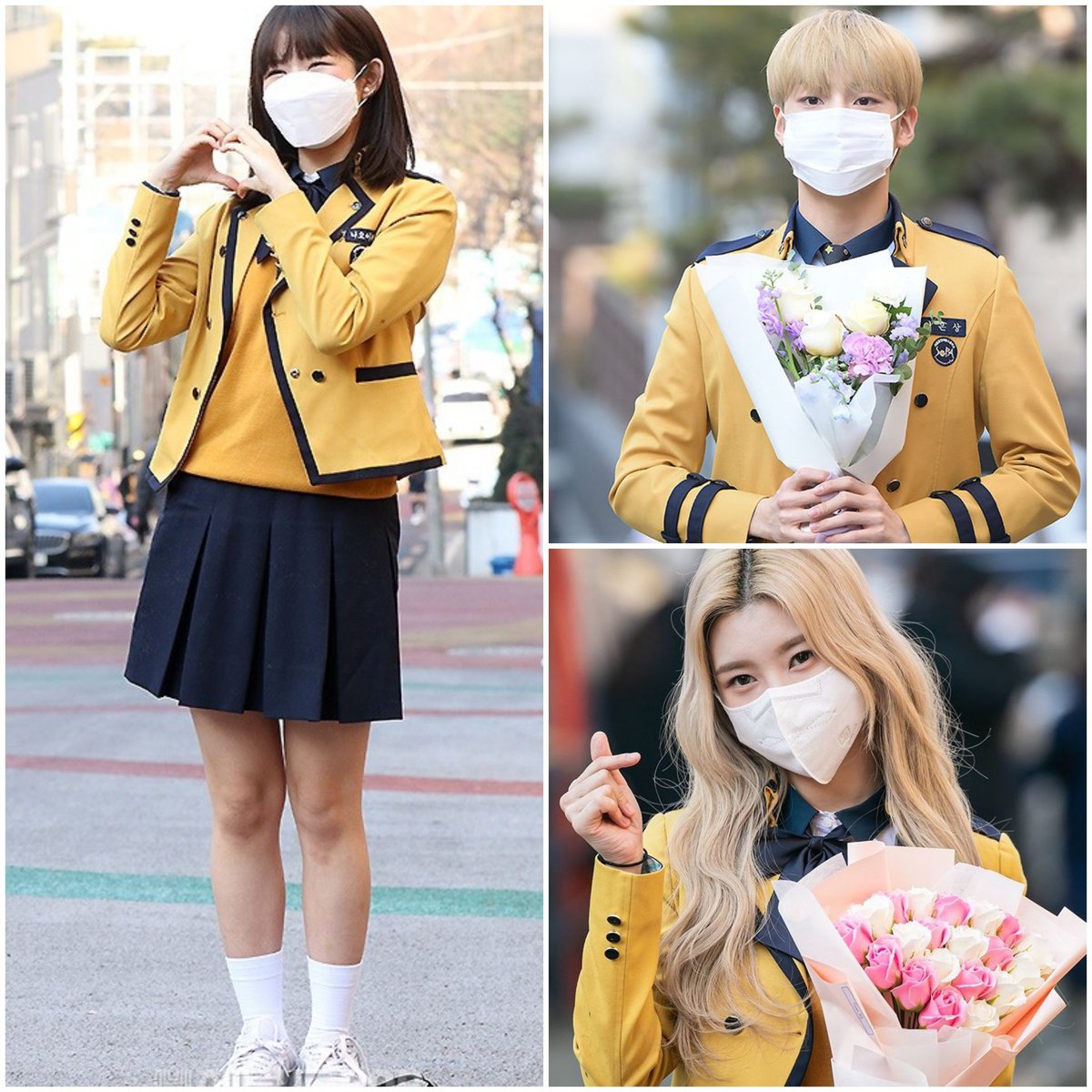 Tan_xyjwnx's tweet photo. Congrats on your graduation🥳💐💜🧡
sorry a little late to find out.
#CongratulationsYuna #SunJayGraduationDay
#SangwonGraduationDay
#MarvelousDONGPYO_Graduation
#HappyGraduationDAYeon
#HappyGraduationRei
#Kangmin #Samuel #EunsangGraduationDay https://t.co/SlPqljn8cy