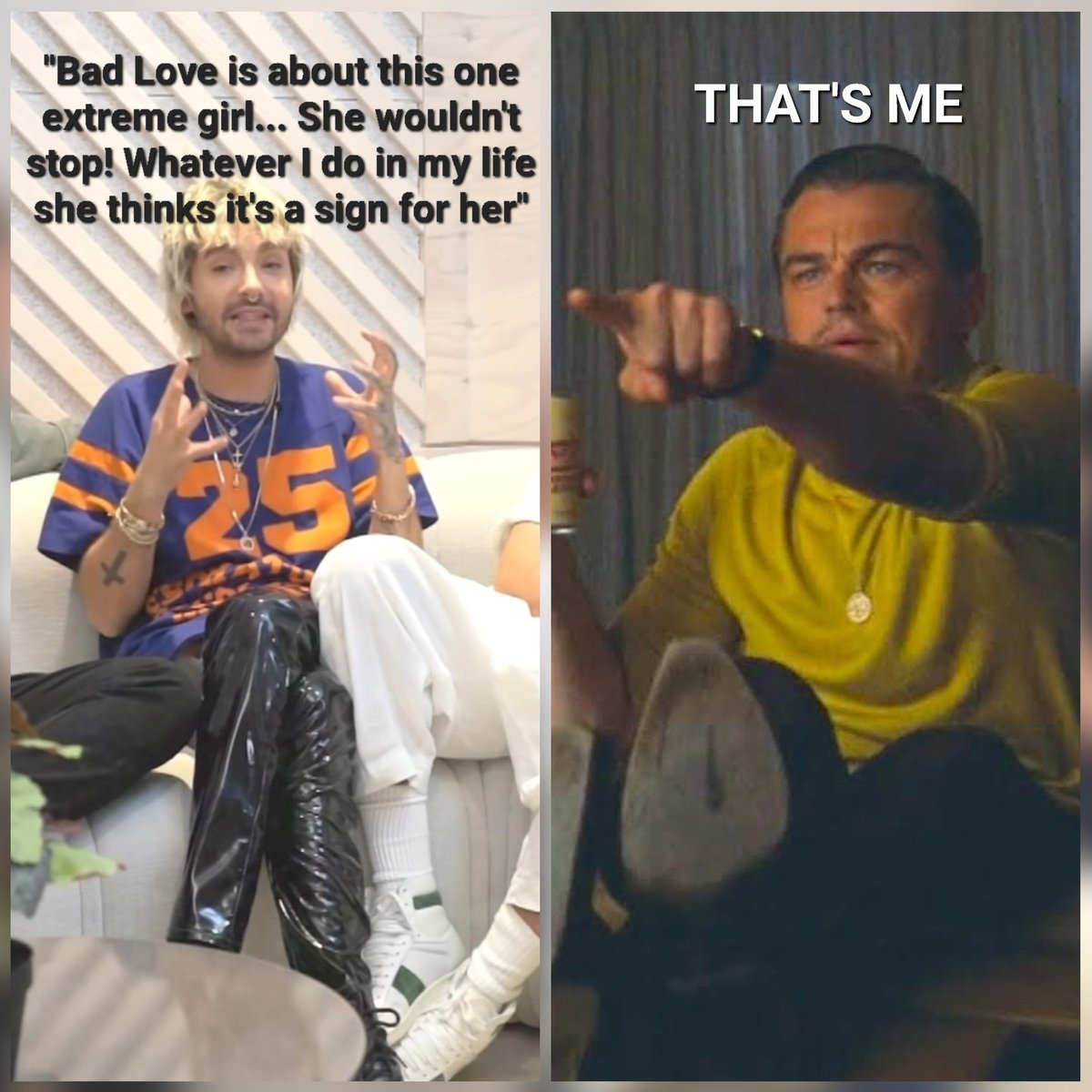 _THOIF's tweet image. Just Kidding 👀😂😂
@tokiohotel #BADLOVE #memecoins #tokiohotel #tokiohotelfan #tokiohotelmeme