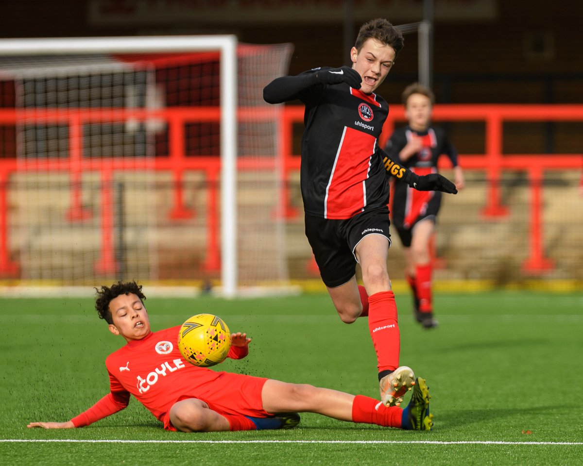 #PhotoDropFriday
Fighting for every ball ⚽️ 

#BTFC #YoungRAMS 🐏