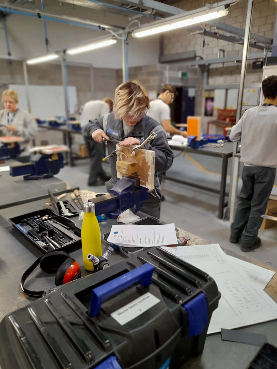 TTOJamieMapp's tweet photo. @ISEinWales Aeronautical competition yesterday at Coleg Cambria Deeside. Great work by all the competitors. Da iawn pawb. @NickTyson8 @yes_hub @colegcambria @IanHogg_Wales https://t.co/ecmtVrjmGb