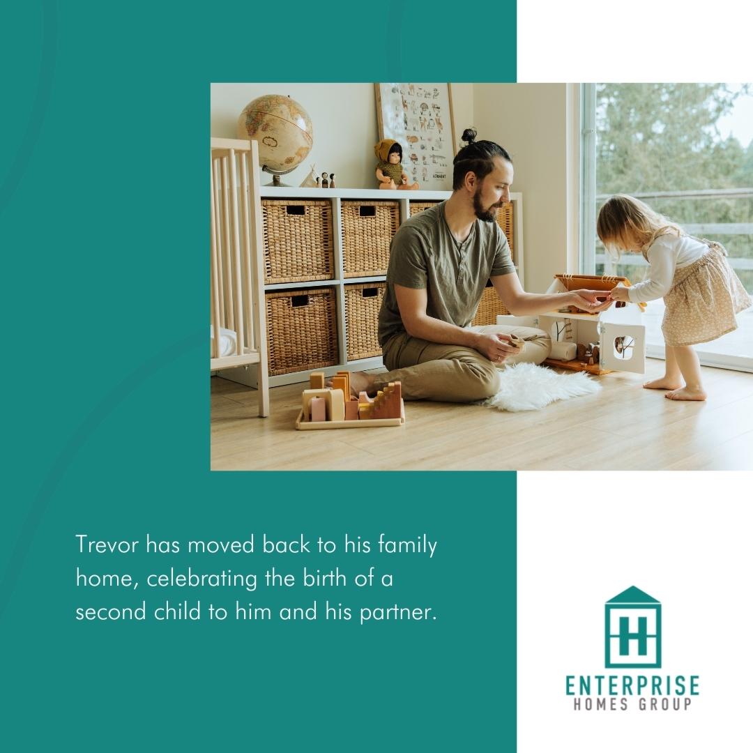 EnterpriseHomeG's tweet photo. Those who come into our care become family! We are celebrating  Trevor's transition from homelessness to living with his family! https://t.co/4vzWaHkMcH