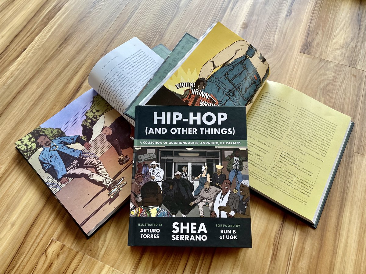 twelvebooks's tweet image. Tuning into #SuperBowlLVI just for the #HalfTimeShow 😂?
Retweet &amp;amp; Follow @TwelveBooks by 2/13 11:59pm ET to receive 1 of 3 copies of HIP-HOP (AND OTHER THINGS) by @SheaSerrano.
US only, OfficialRules: bit.ly/33humsb

@drdre @SnoopDogg  @Eminem @kendricklamar @maryjblige