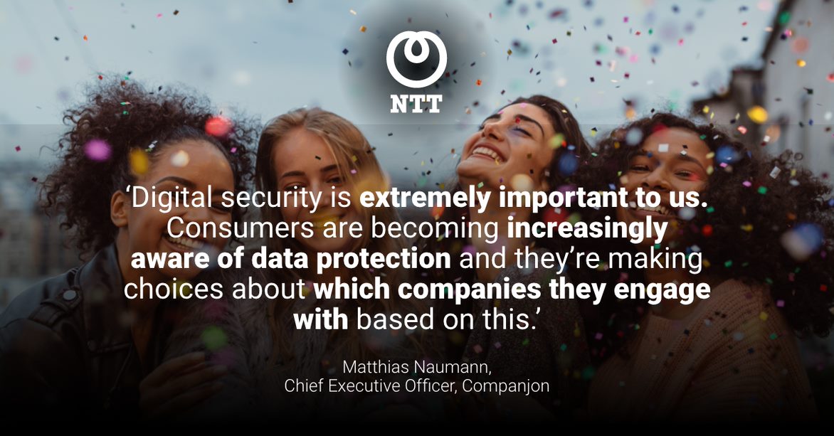 nttdata_inc's tweet photo. #Companjon needed a stronger #cybersecurity stance. Discover how our technology helped them achieve this in our case study https://t.co/5DVO0Dq7tR https://t.co/MXC5G1VQkD