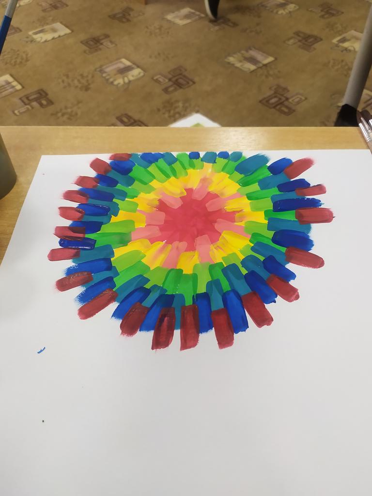 Педагоги #СПДетскийсадСозведие Рыбакова А. А., Жубаева А. Н., Евсина Е. С. приняли участие в мастер классе по детской живописи. 
Узнали много новой и полезной информации, которую с удовольствием применим в работе с детьми.