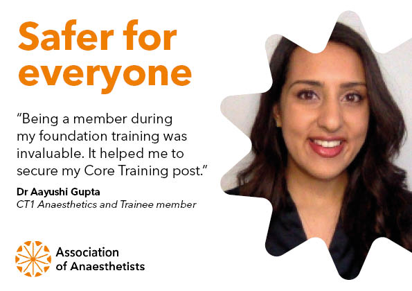 Assoc_Anaes's tweet photo. Welcome to new FY doctors on rotation. As the independent membership body for anaesthetists, we’re here to support and inspire you throughout your professional life

Join our connected community of anaesthetists from just £10 / €10.79 https://t.co/ARILlFznmr https://t.co/nXNwXrqDLI