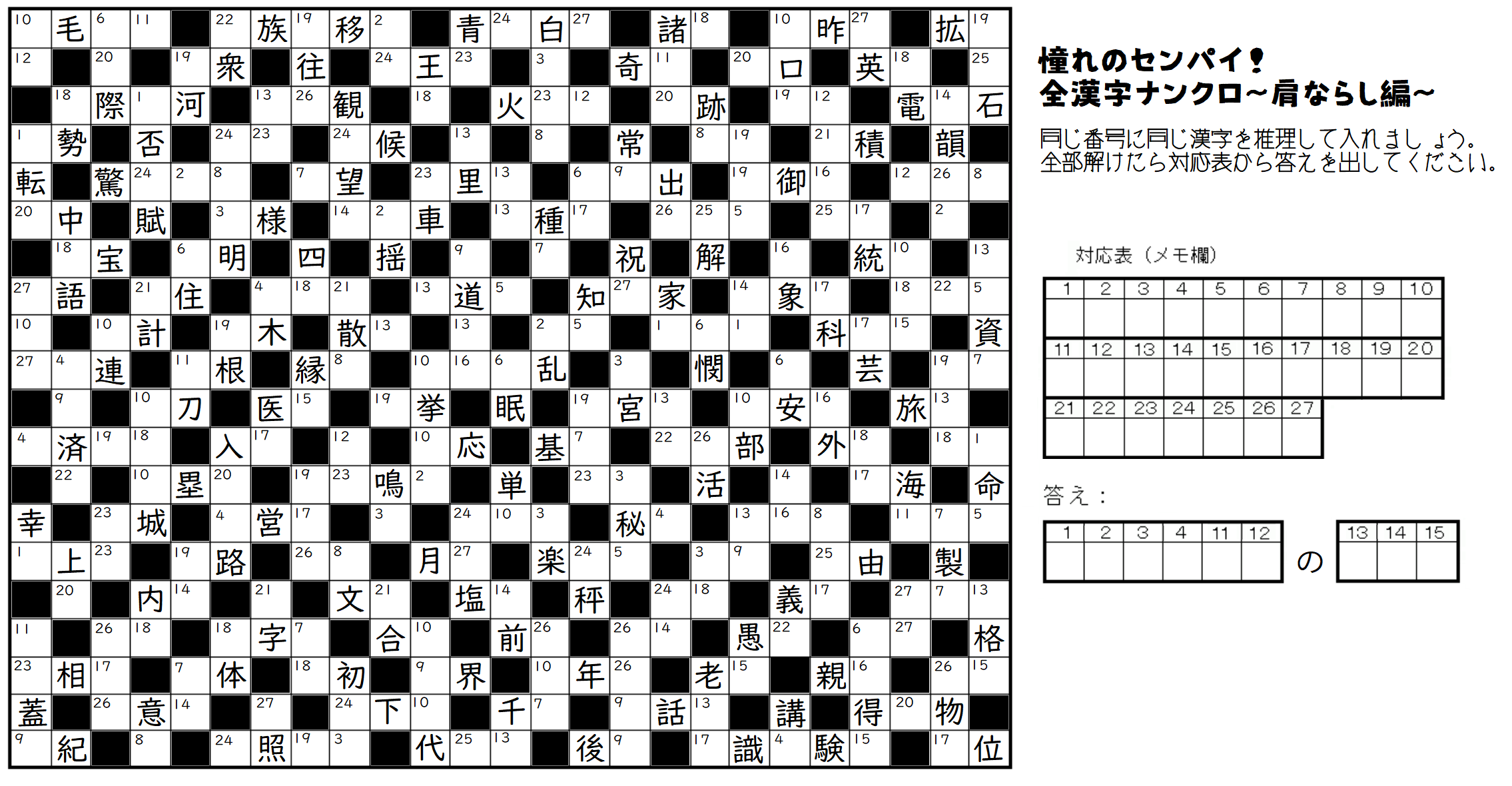 漢字ナンクロ Twitter Search Twitter