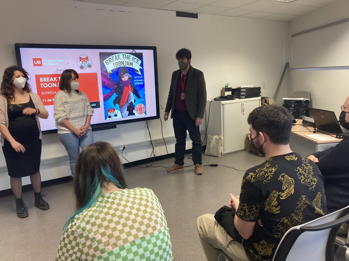 Primera ToomJam del ⁦<a href="/uegamestudio/">UE Game Studio</a>⁩. Emocionante entrega de premios!!!