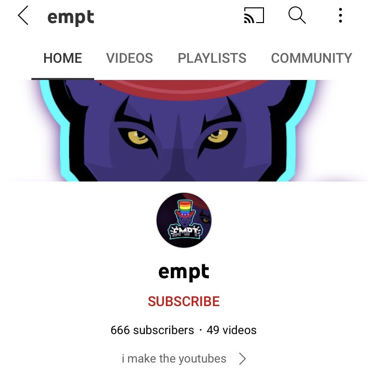 emptmedia's tweet photo. WE HIT 666 SUBSCRIBERS!!! (The Devils Number 😳🥳) https://t.co/FYNAL8pbrH