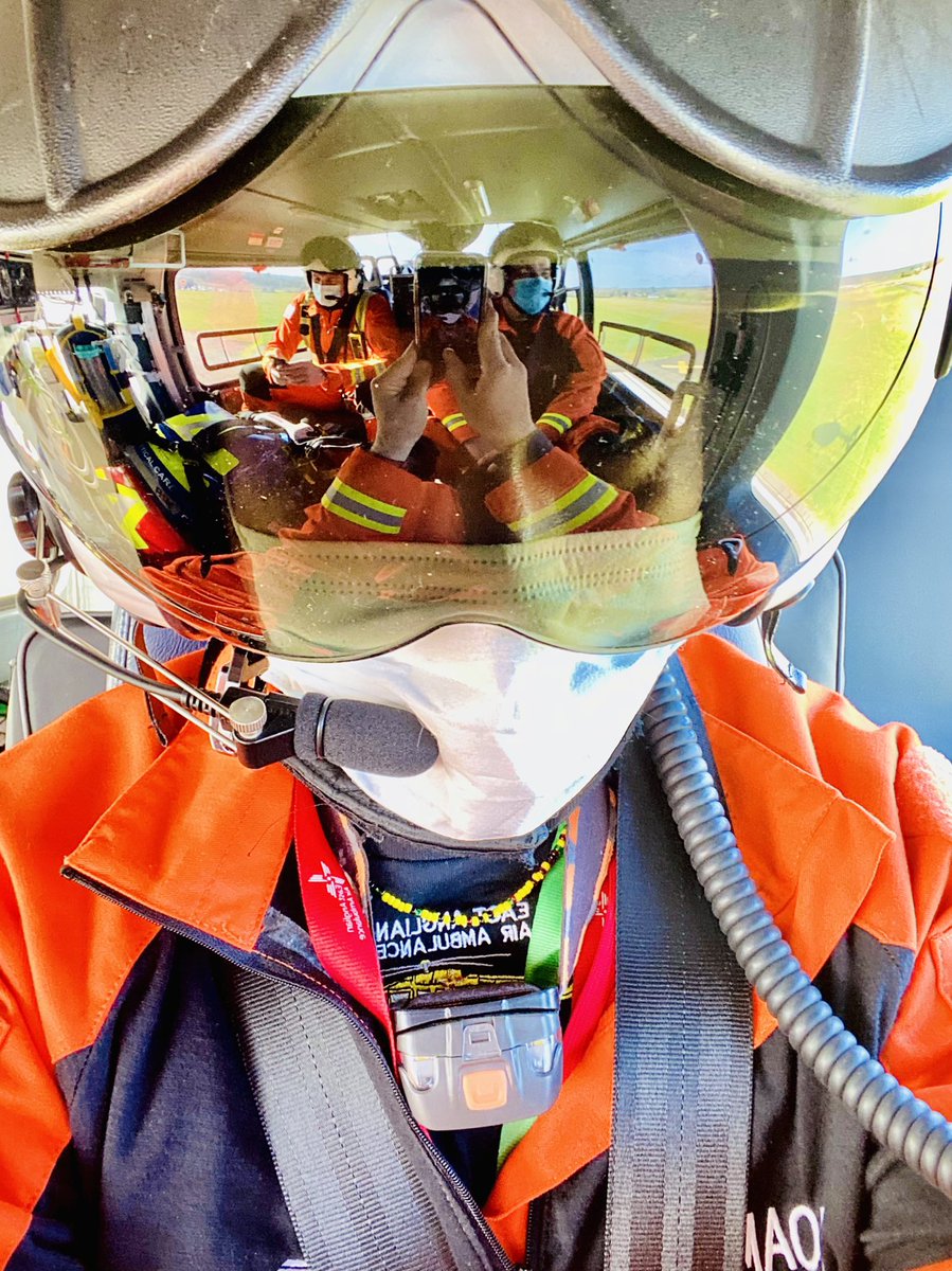 Good Morning from Anglia One <a href="/EastAngliAirAmb/">East Anglian Air Ambulance</a> #viewsfromthecrew #photography