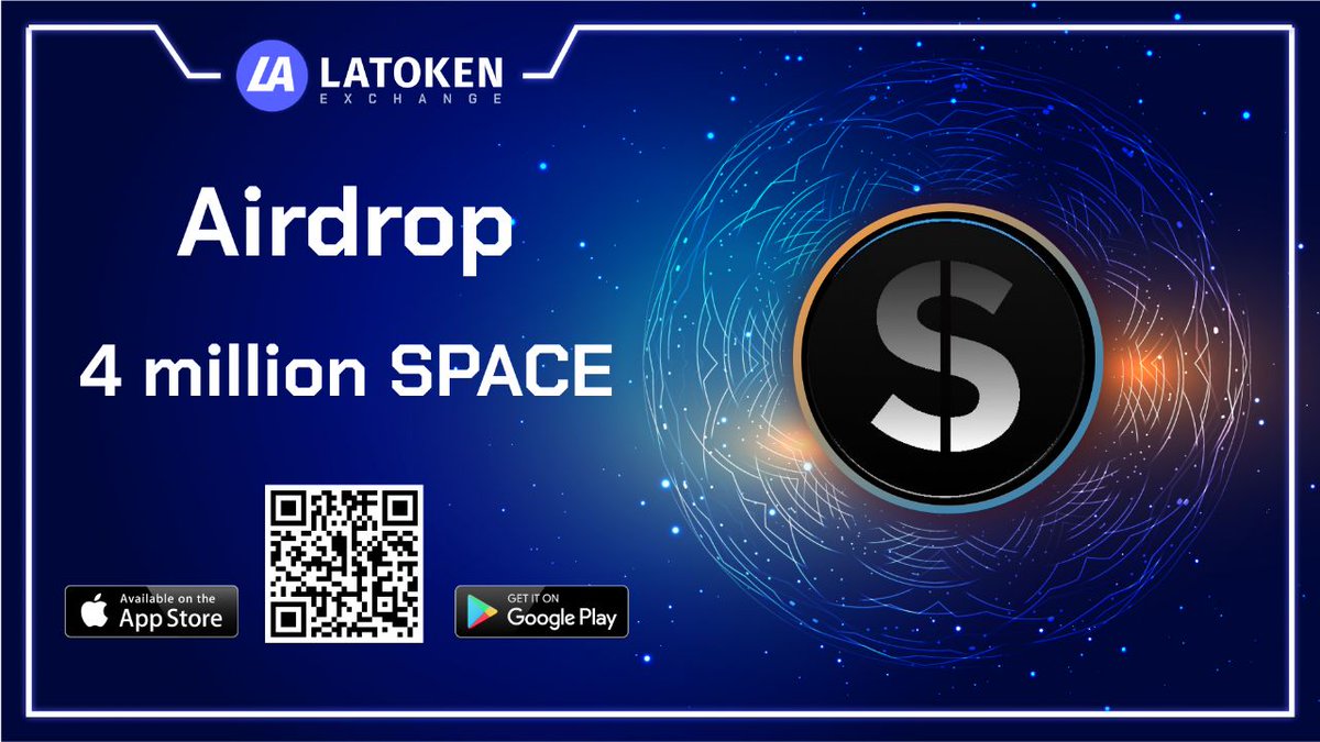 airessta's tweet photo. #LATOKEN #SPACE 
$15000 Spacelens Airdrop!

💰 $3 in SPACE per winner
🔥 5273 winners
✅ Forward this post 
📲 Register on LATOKEN
➕ Buy at least 500 SPACE crypto https://t.co/ZvZtekHq0k