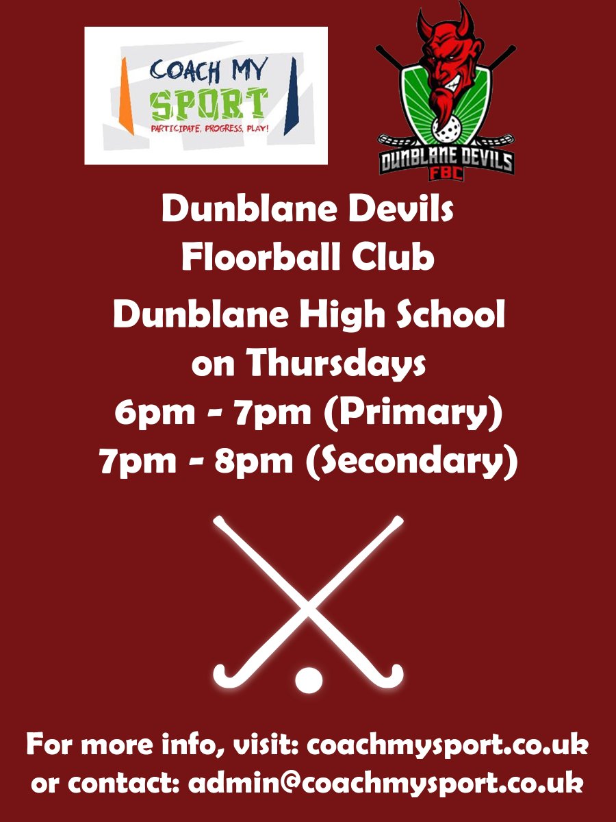 coachmysport's tweet image. Our Floorball classes at @DunblaneHS are available for boys and girls of all abilities!

#Floorball #Dunblane #Sports #Team #Teamwork #Fun #Active #Activity #Kids

@scotsfloorball @ukfloorball @ClubSportStlg @ActiveSchoolsSL @Firstport @TNLComFundScot @DunblaneHSSport