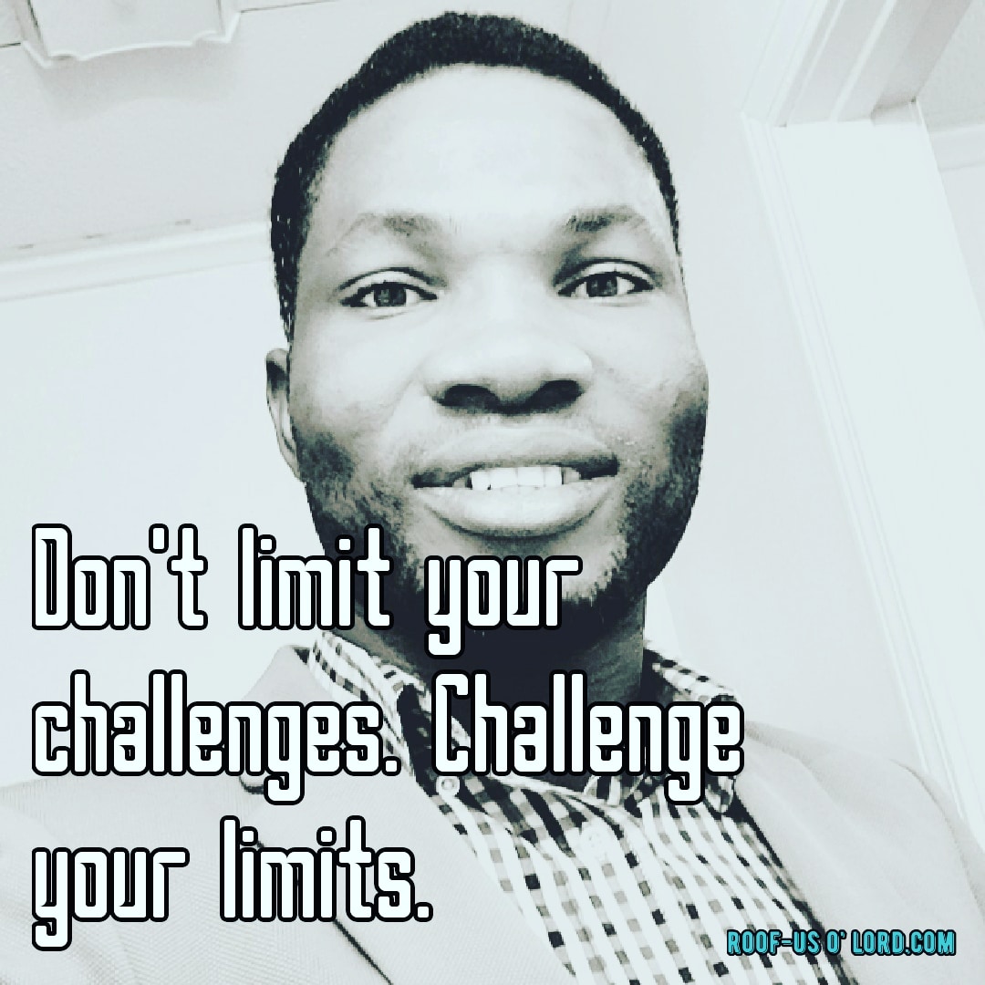 roofusever's tweet image. We change levels by shifting our limits. We shift limits by changing our minds. We change our minds by constant learning and thinking through what we learn. Truly, there's no limit except the one we create for ourselves in our minds. 
#BREAKlimits
#thinkingdifferent
