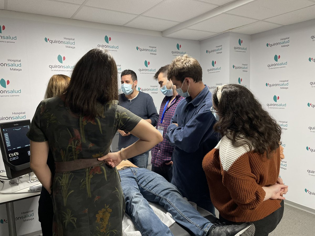 Segunda jornada del Curso #LUS de #WinfocusIberia en el Hospital <a href="/quironsalud/">quirónsalud</a> de #Malaga.