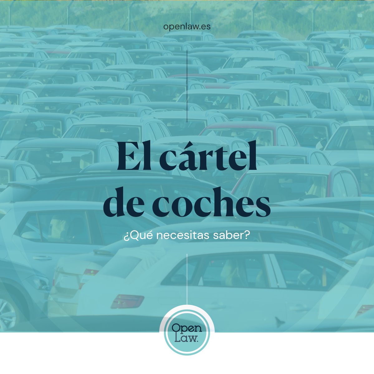 ¿Qué es eso del #cárteldecoches? ¿Estará mi coche incluido dentro de ese cártel?

Respondemos las preguntas más repetidas de este tema de actualidad en este nuevo post: openlaw.es/2022/02/11/inf…

¿Necesitas los servicios de un equipo profesional
📞¿Hablamos? hola@openlaw.es