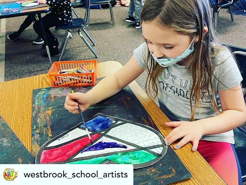 Posted <a href="/withregram/">Repost app</a> • @westbrook_school_artists Romero Britto inspired ♥️🧡💛hearts💚💙💜to decorate the Westbrook hallway with LOVE #d57learns #westbrookschoolrocks #westbrook_d57 #digital57 instagr.am/p/CZ1iTjzuuKT/