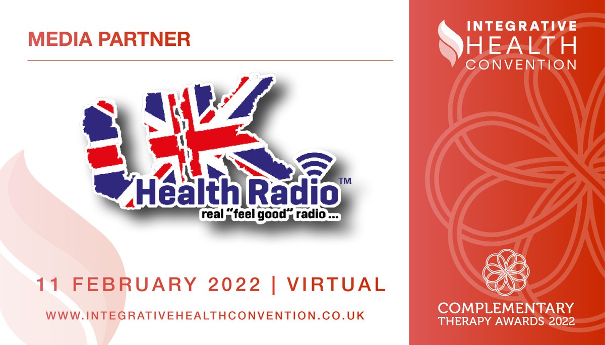 Our special thanks to <a href="/ukhealthradio/">UK Health Radio™</a> for supporting #IHC2022 &amp; <a href="/CompTherapyAwds/">Complementary Therapy Awards</a> you have been amazing! We're so lucky to have you as our fantastic media partner &amp; very glad to have you here today!
#integrativehealth #CompTherapyStars