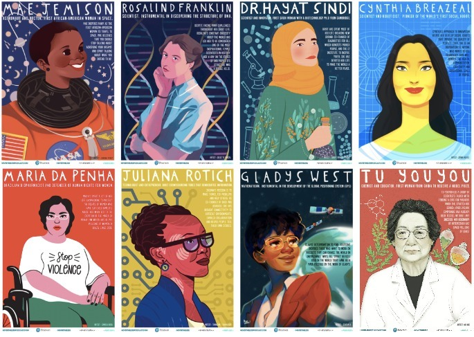 H2OMapProject's tweet photo. #InternationalWomenInScience day! 
Girls and women play a critical role in the advancement of STEM, but a significant gender gap remains within STEM careers. That's why in #H2OMap one of our main objectives is to promote the interest of students in STEM. https://t.co/encL9SQJsA