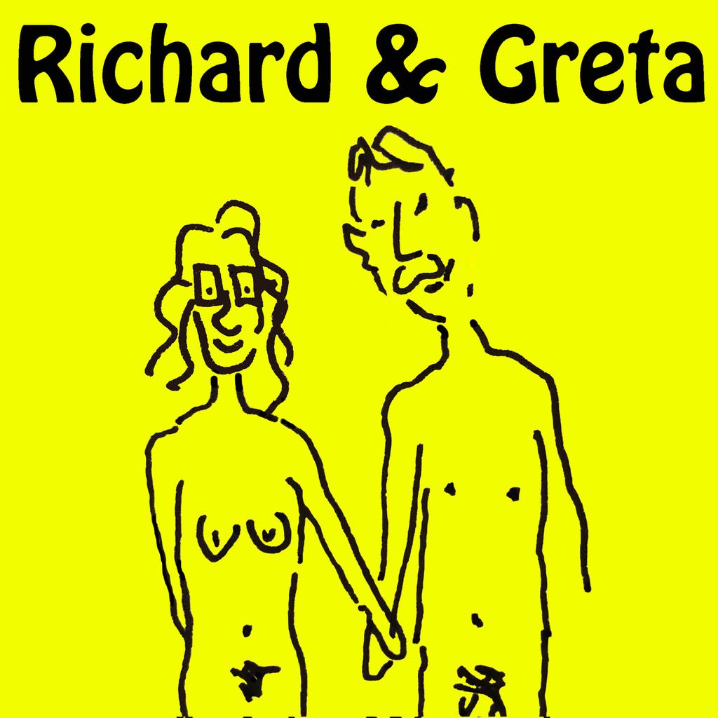 Make your lives & your playlists better with the smashing new series of @richardandgreta's podcast, launching this #ValentinesDay! Richard (@ImShenoahAllen) & Greta (@ninaconti) answer your relationship quandaries to get the joy from the hoi polloi of sex. Available Monday!