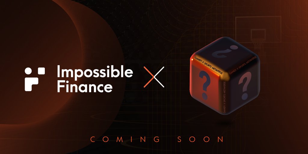 👀 Announcing IDO#11: ❓❓❓

🔥 Those that retweet and correctly tag the project, by commenting on this Tweet, will enter into a lucky draw for a mystery reward

🌚 Hint: GameFi x Sports Metaverse

#impossiblefinance #IDO11 #GameFi #Metaverse
#IF #IDIA #IDO #launchpad
#DEFI #BSC