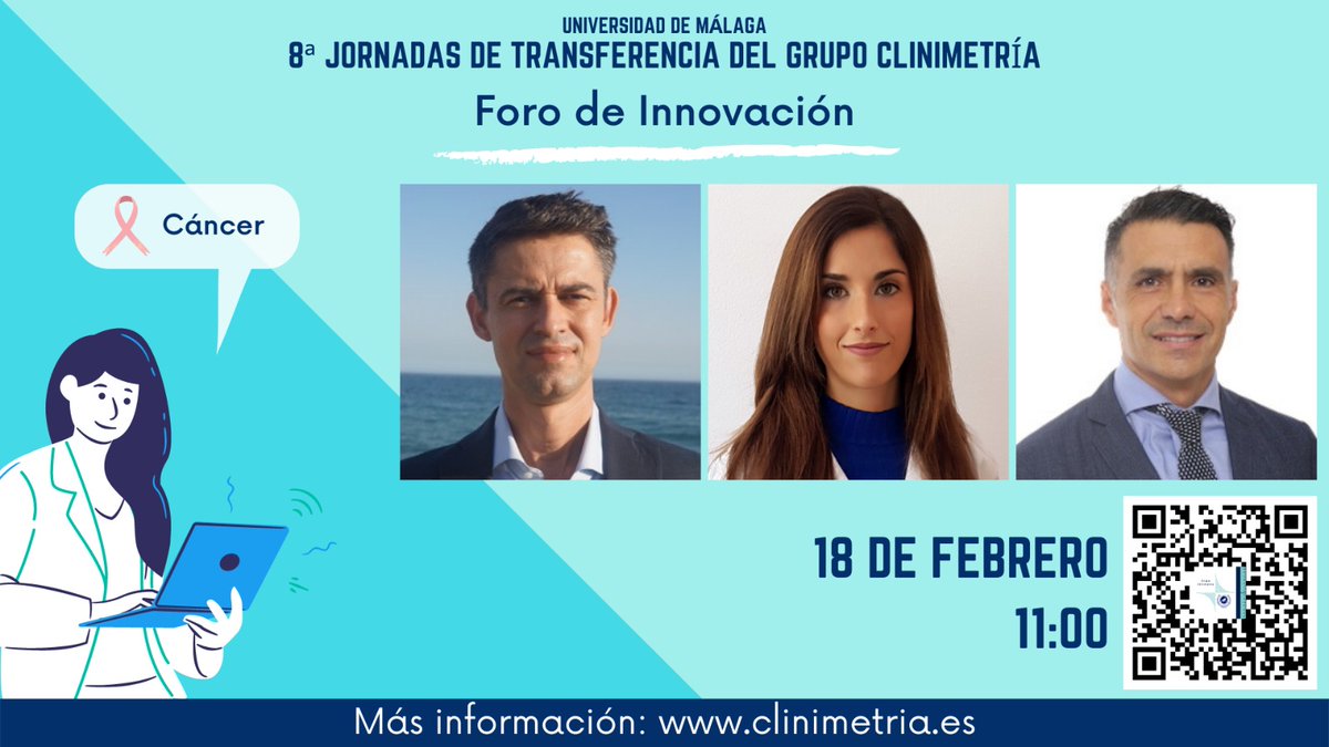 DGutierrezSanch's tweet photo. No os podéis perder la mesa sobre Cáncer en #8JcatedrafisUMA https://t.co/Om72x9mgly